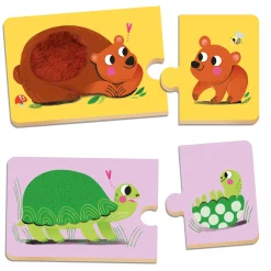 Best Mes Premiers Puzzles - Duo Animaux Kids Puzzles