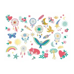 Best Mes P'Tits Tatoos - Attrape-Rêves Kids Temporary Tattoos|Diy & Activities