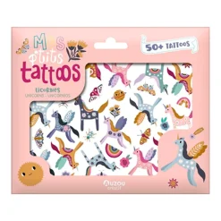 New Mes P'Tits Tattoos - Licornes Kids Temporary Tattoos|Diy & Activities