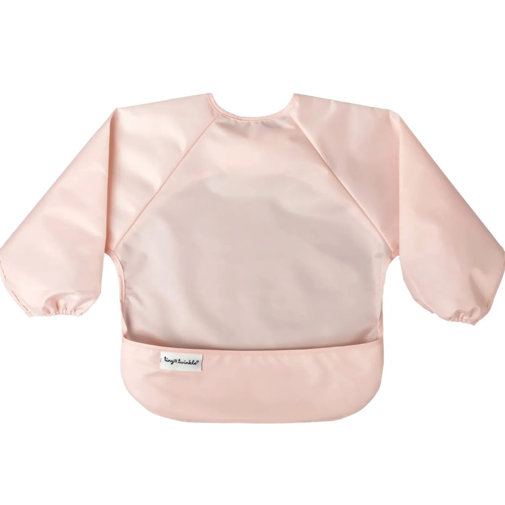 Bibs|Breastfeeding>Tiny Twinkle Mess-proof Full Sleeve Bib 2 Pack - Rose/ Burgundy