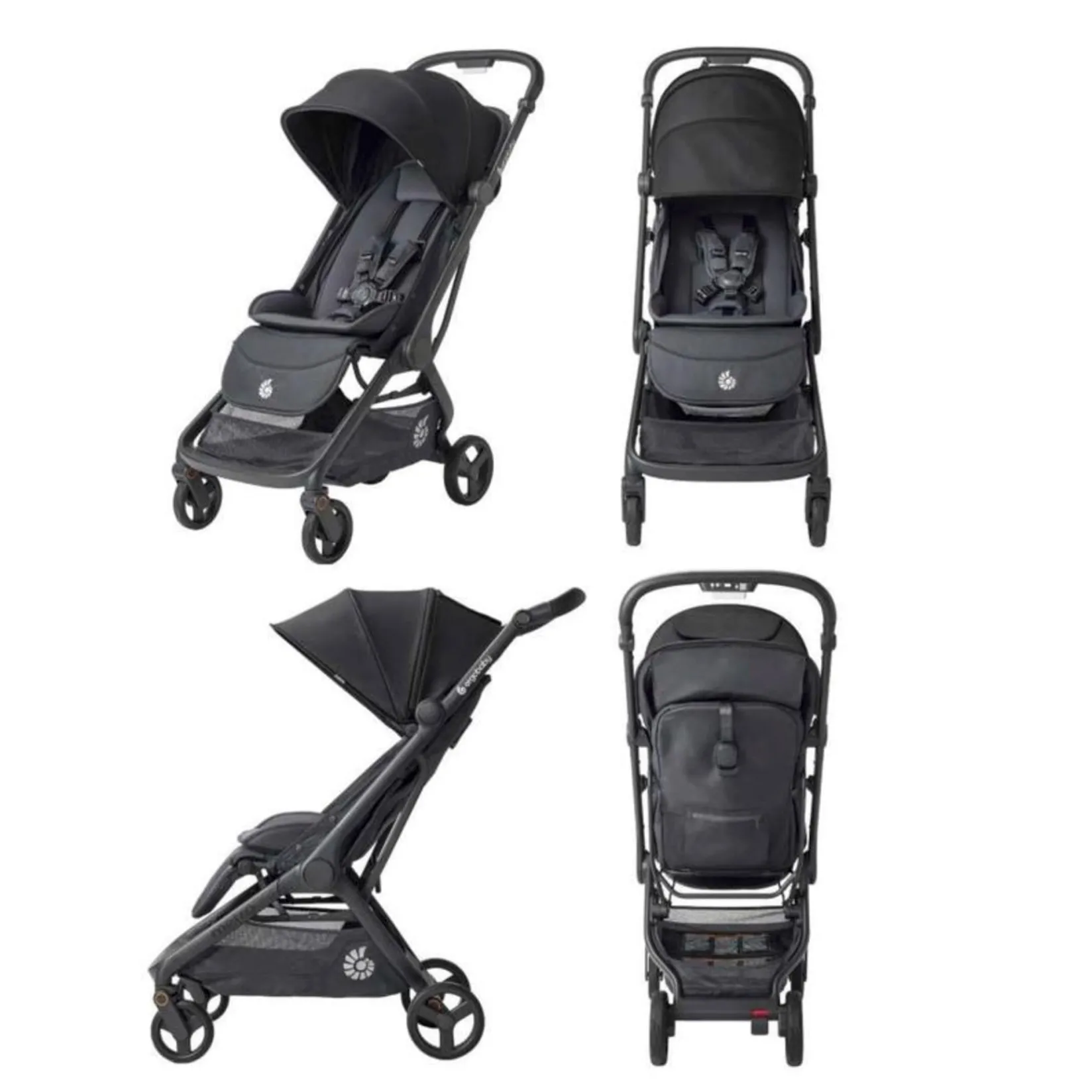 Strollers|Strollers & Trailers>Ergobaby Metro 3 Stroller - Onyx Black