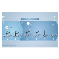 Sale Rock & Go LED Scooter - Ocean Slate Kids Bikes And Accessories|Bikes & Scooters