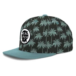 Hats And Caps>Headster Kids Midnight Palms Snapback 2-16y Teal