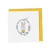 Party Supplies>Mimosa Design Mini Baby Greeting Card - Bunny