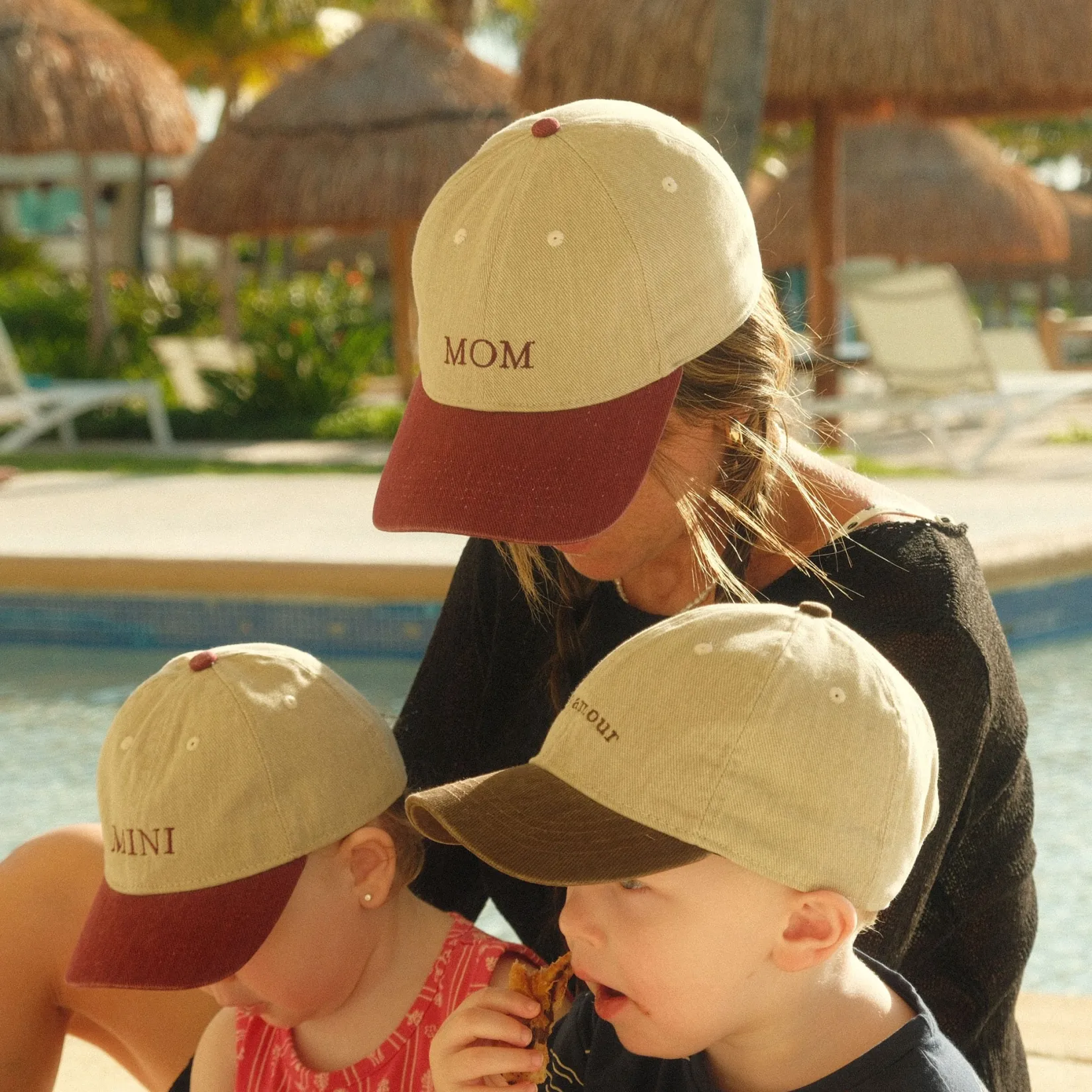 Hats & Caps|Hats And Caps>Birdz Mini Cap 12-24m Burgundy