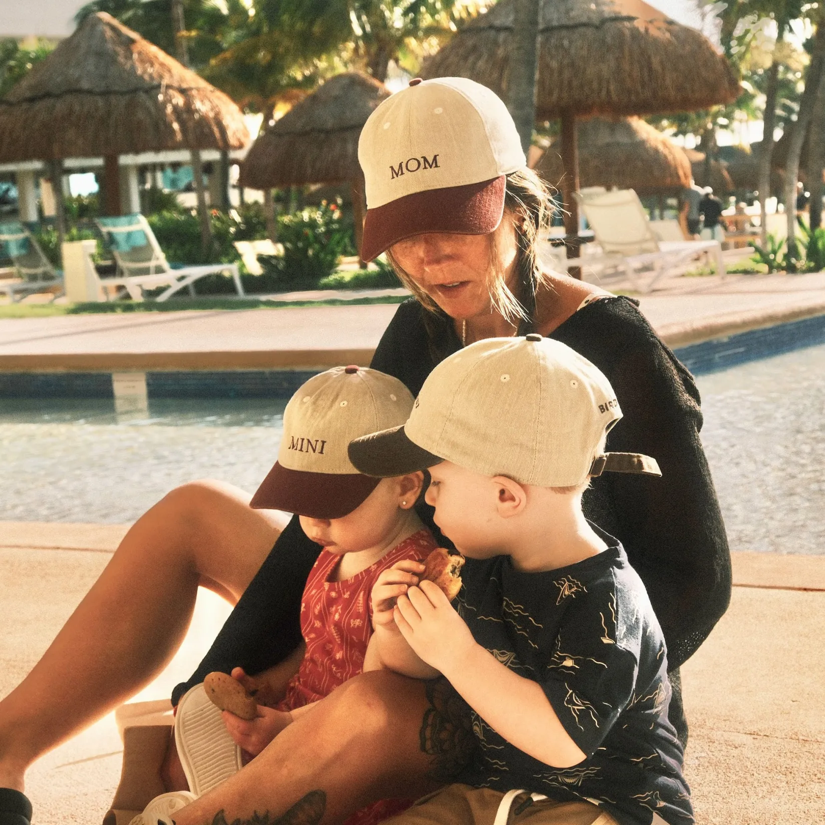 Hats & Caps|Hats And Caps>Birdz Mini Cap 12-24m Burgundy