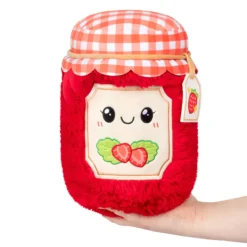 Plush Toys>Squishable Mini Comfort Food Strawberry Jam