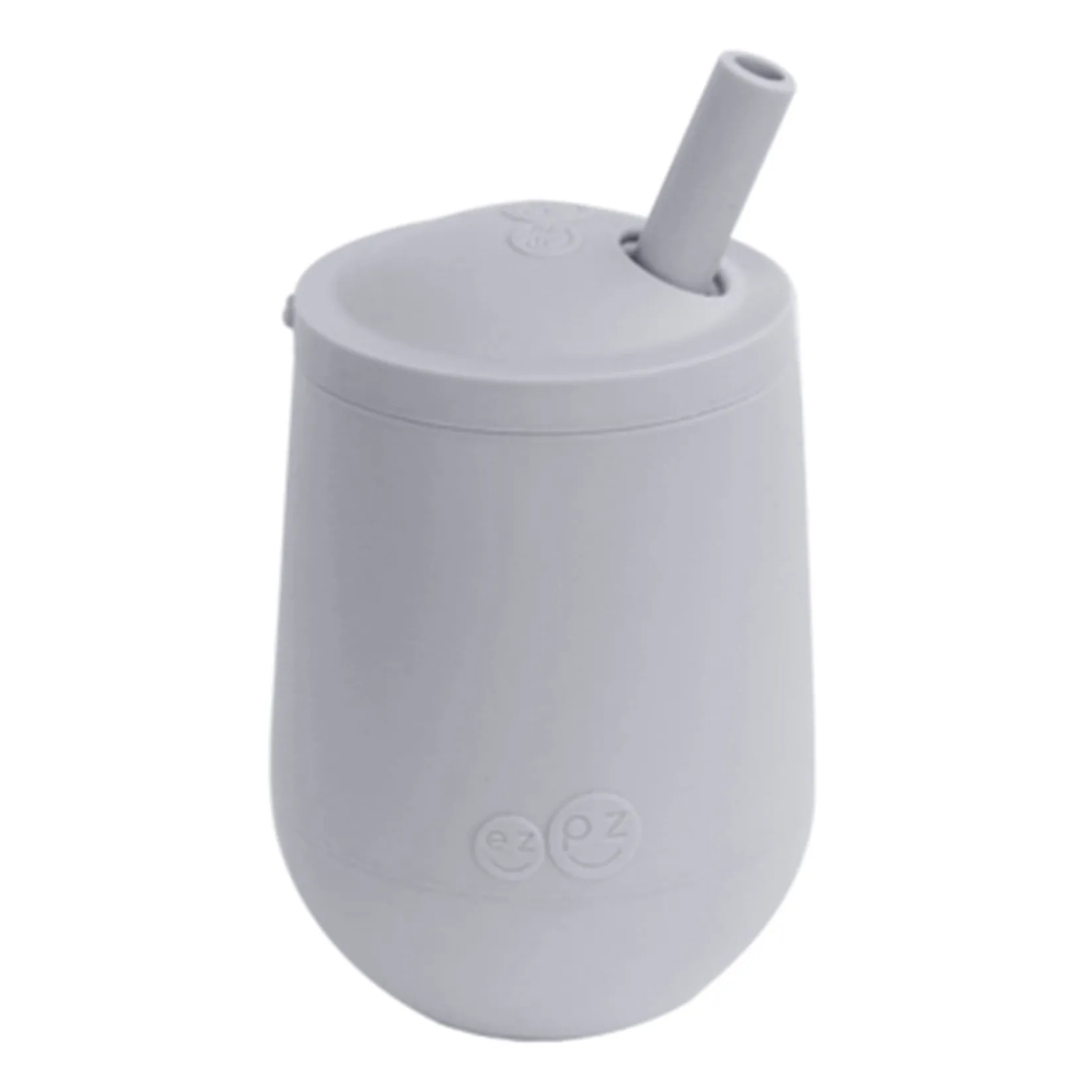 Best Mini Cup + Straw Training System - Pewter Grey Kids Cups & Tumblers|Cups & Tumblers