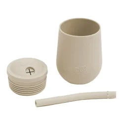 Tableware|Plates & Placemats>EZ PZ Fun Mini Cup + Straw Training System - Oat