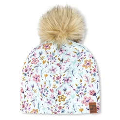 Online Mini Flowers Hat 2-14 Kids Beanies