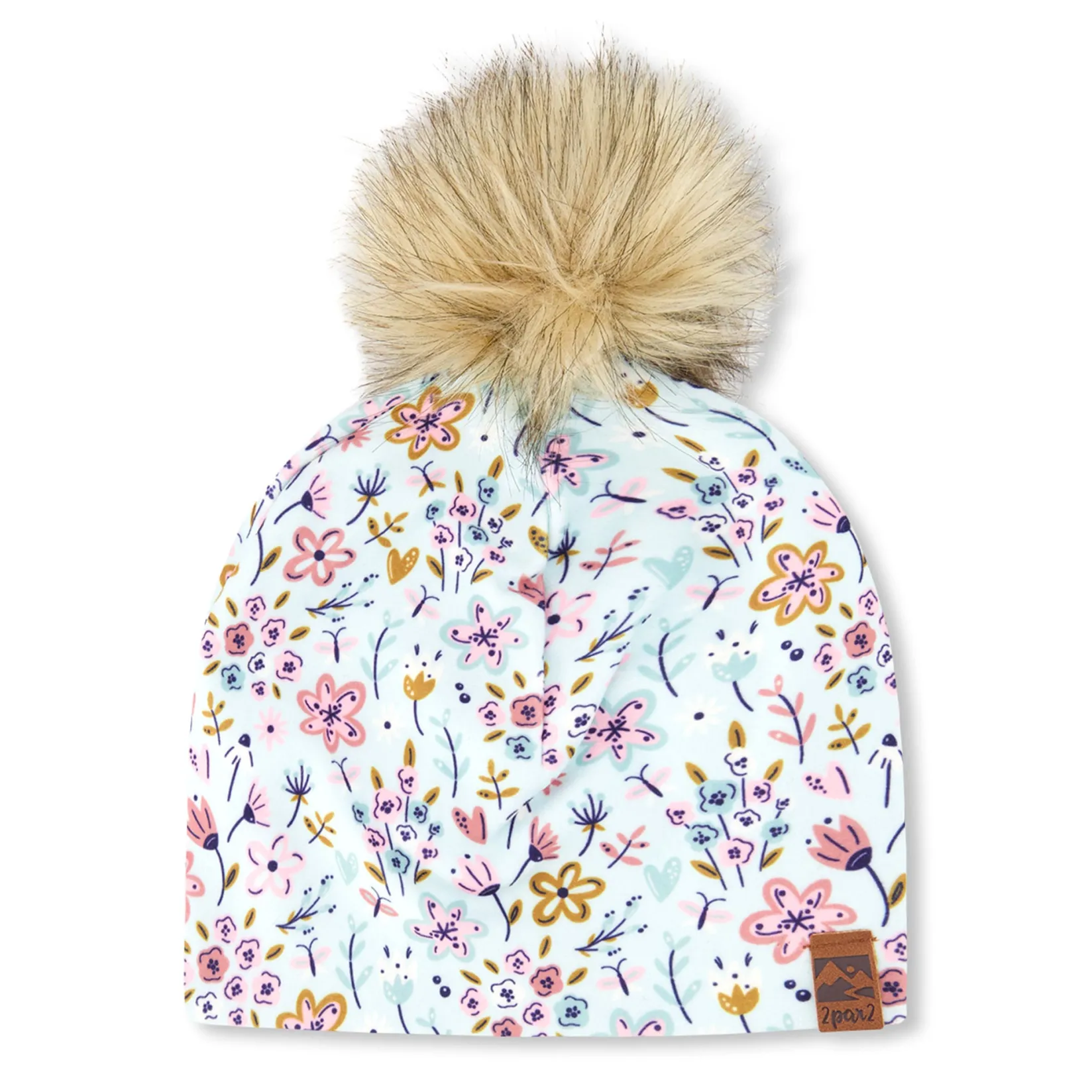 Online Mini Flowers Hat 2-14 Kids Beanies