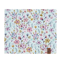 Neck Warmers & Scarves>Deux par Deux Mini Flowers Neck Warmer 2-14 Blue