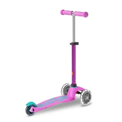 Best Mini Deluxe LED Scooter - Lavender Kids Summer Activities|Bikes And Accessories