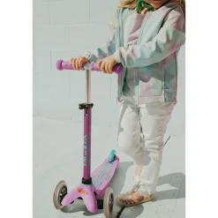Best Mini Deluxe LED Scooter - Lavender Kids Summer Activities|Bikes And Accessories