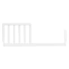 New Mini Toddler Bed Conversion Kit - White Toddler Rails|Cribs & Mattresses