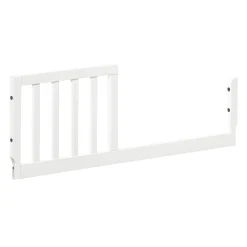 New Mini Toddler Bed Conversion Kit - White Toddler Rails|Cribs & Mattresses