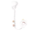 Hot Mini Wood Pacifier Clip - White Pacifiers & Clips|Pacifiers & Clips
