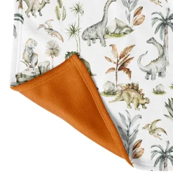 Blankets|Blankets>Veille sur Toi Minky Little Blanket - Ethan and Friends