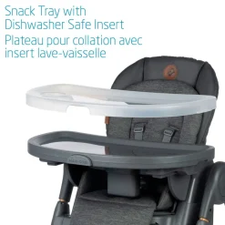 Best Minla 6-in-1 High Chair - Classic Graphite High Chairs & Booster Seats|High Chairs & Booster Seats