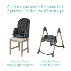 Best Minla 6-in-1 High Chair - Classic Graphite High Chairs & Booster Seats|High Chairs & Booster Seats