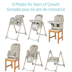 High Chairs & Booster Seats|High Chairs & Booster Seats>Maxi-cosi Minla 6-in-1 High Chair - Classic Oat