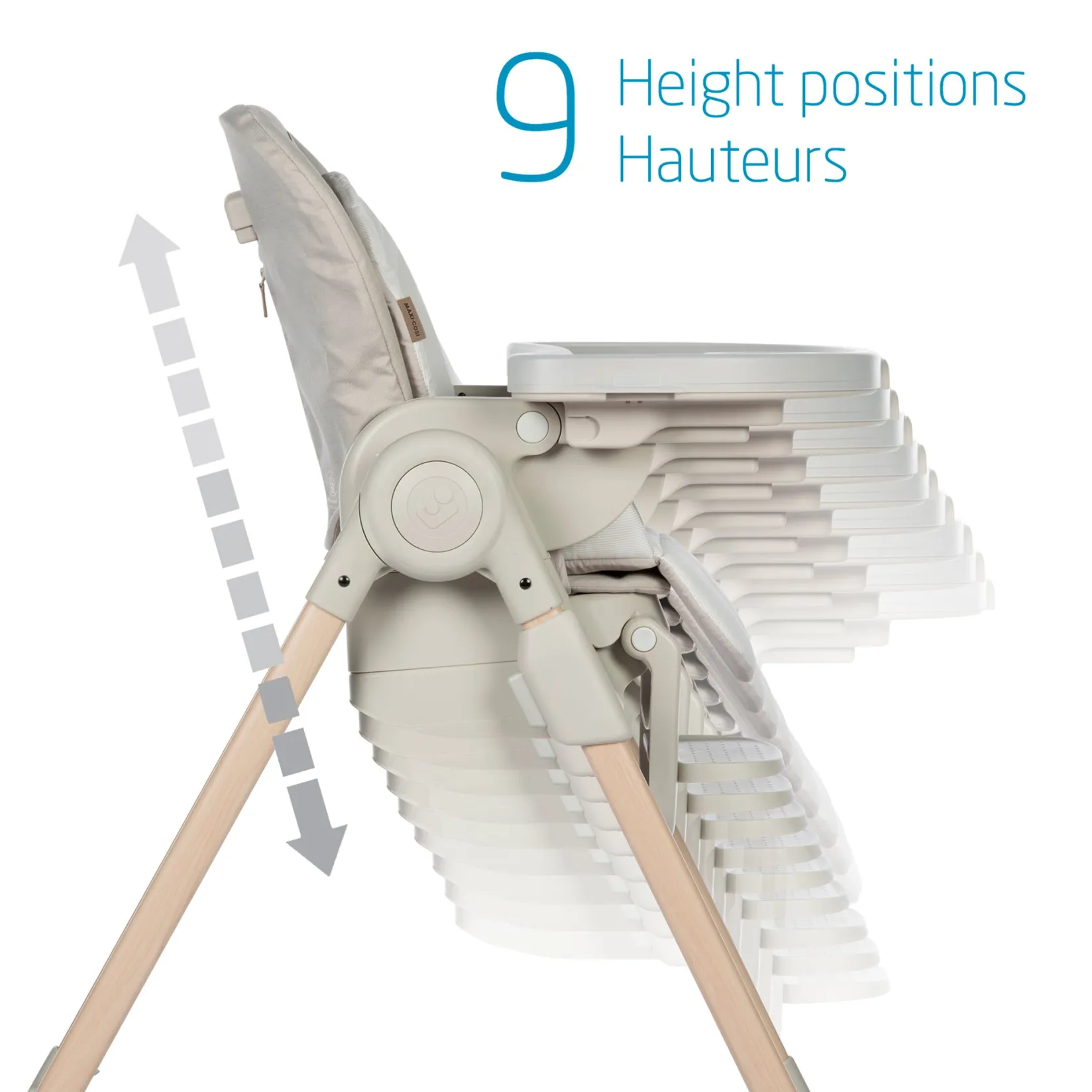 High Chairs & Booster Seats|High Chairs & Booster Seats>Maxi-cosi Minla 6-in-1 High Chair - Classic Oat