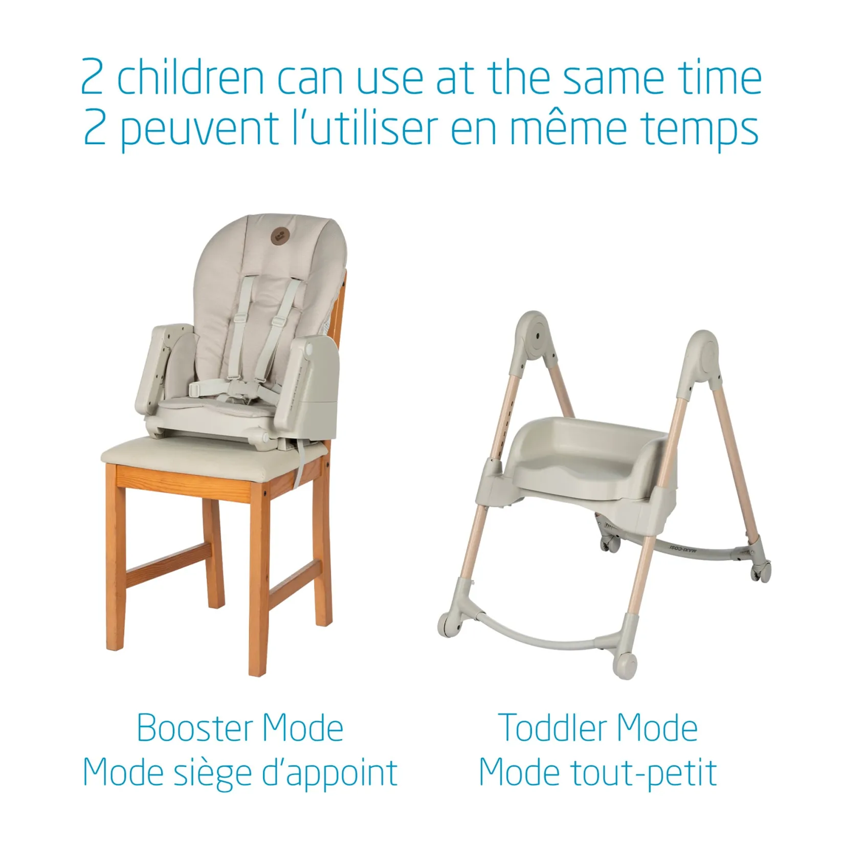 High Chairs & Booster Seats|High Chairs & Booster Seats>Maxi-cosi Minla 6-in-1 High Chair - Classic Oat