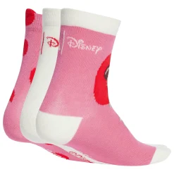 Socks|Underwear & Socks>Adidas Minnie 3-Pack Socks Sizes 10-13 Ivory