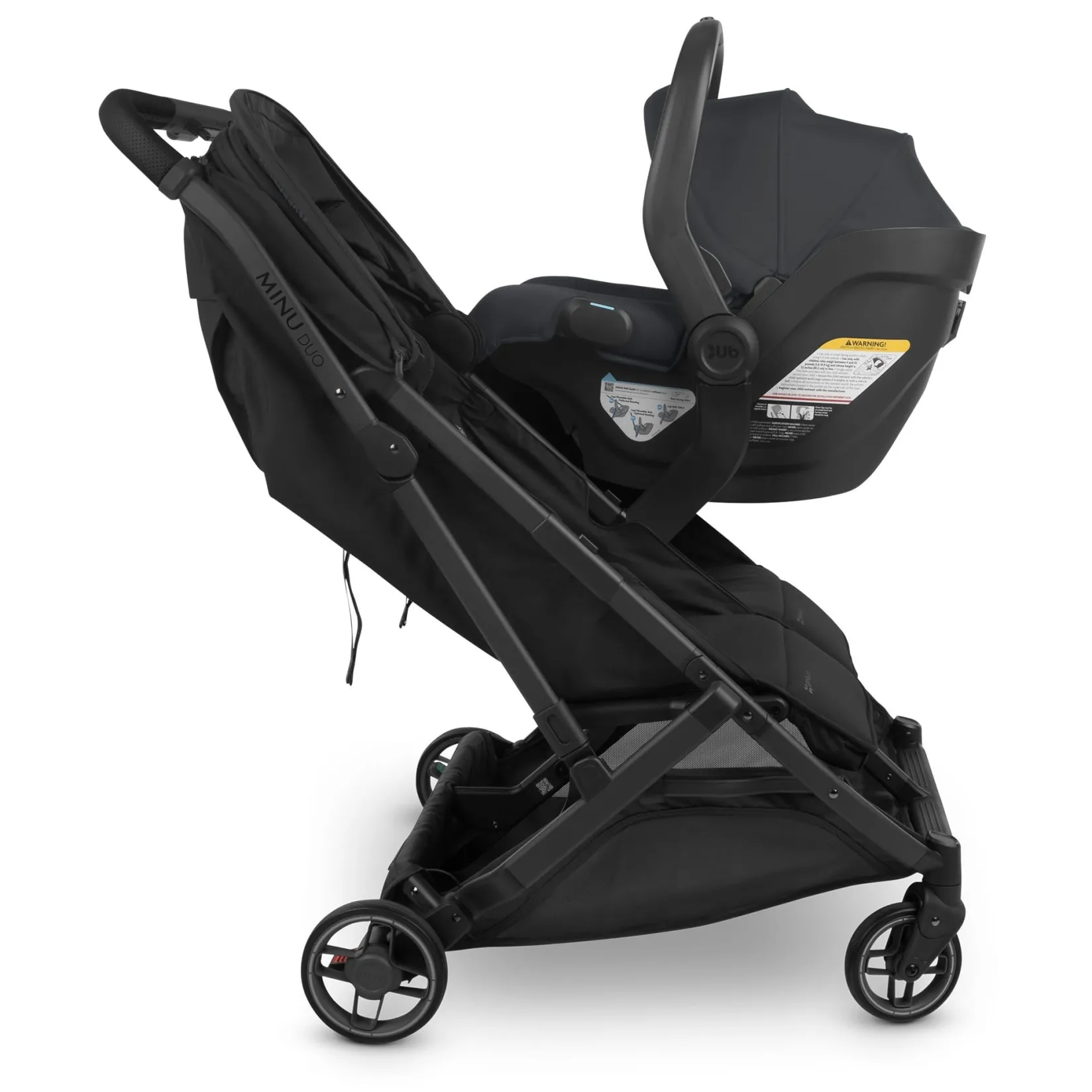 Strollers|Strollers & Trailers>UPPAbaby Minu Duo Carbon - Greyson