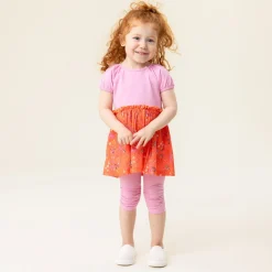 Dresses, Skirts & Outfits>Nano Miracle 2 Pieces Dress Set 6-24m Pink