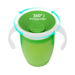 Sale Miracle 360 Trainer Cup 7oz - Green Kids Breastfeeding|Tableware