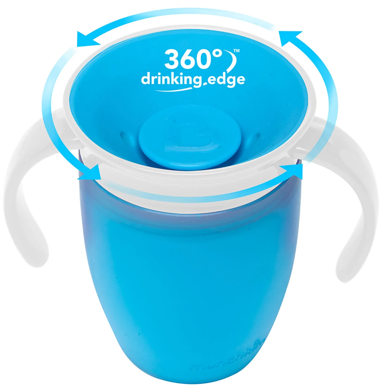 Breastfeeding|Tableware>Munchkin Miracle 360 Trainer Cup 7oz - Blue