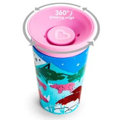 Outlet Miracle® 360° WildLove Sippy Cup (2) Kids Cups & Tumblers|Cups & Tumblers