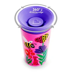 Breastfeeding|Tableware>Munchkin Miracle® 360° WildLove Sippy Cup (2)