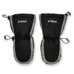 Mittens & Gloves|Mittens & Gloves>Stonz Mitts Kids Accent Grey/ Black