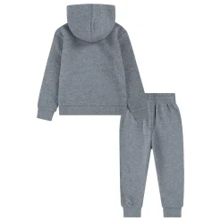 Sportswear|Outfit Sets>Jordan Mj Brooklyn Zip Fleece Set 2-4t Grey