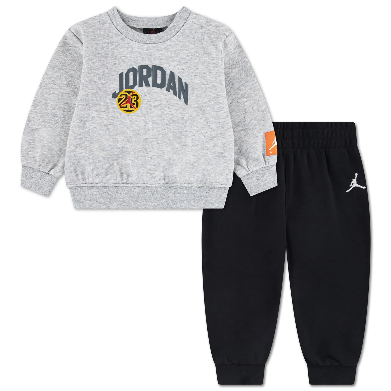 Outfit Sets>Jordan Mj Dynasty Crew Set 12-18m Black