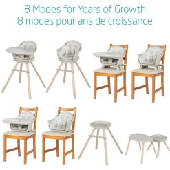 High Chairs & Booster Seats|High Chairs & Booster Seats>Maxi-cosi Moa 8-in-1 High Chair - Classic Oat