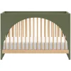 Cribs & Mattresses|Cribs & Mattresses>Babyletto Moab 3-in-1 Convertible Crib - Olive/Ash