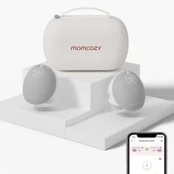Breastfeeding|Breast Pumps>Momcozy Mobile Flow M9 Hands-Free Breast Pump- Double