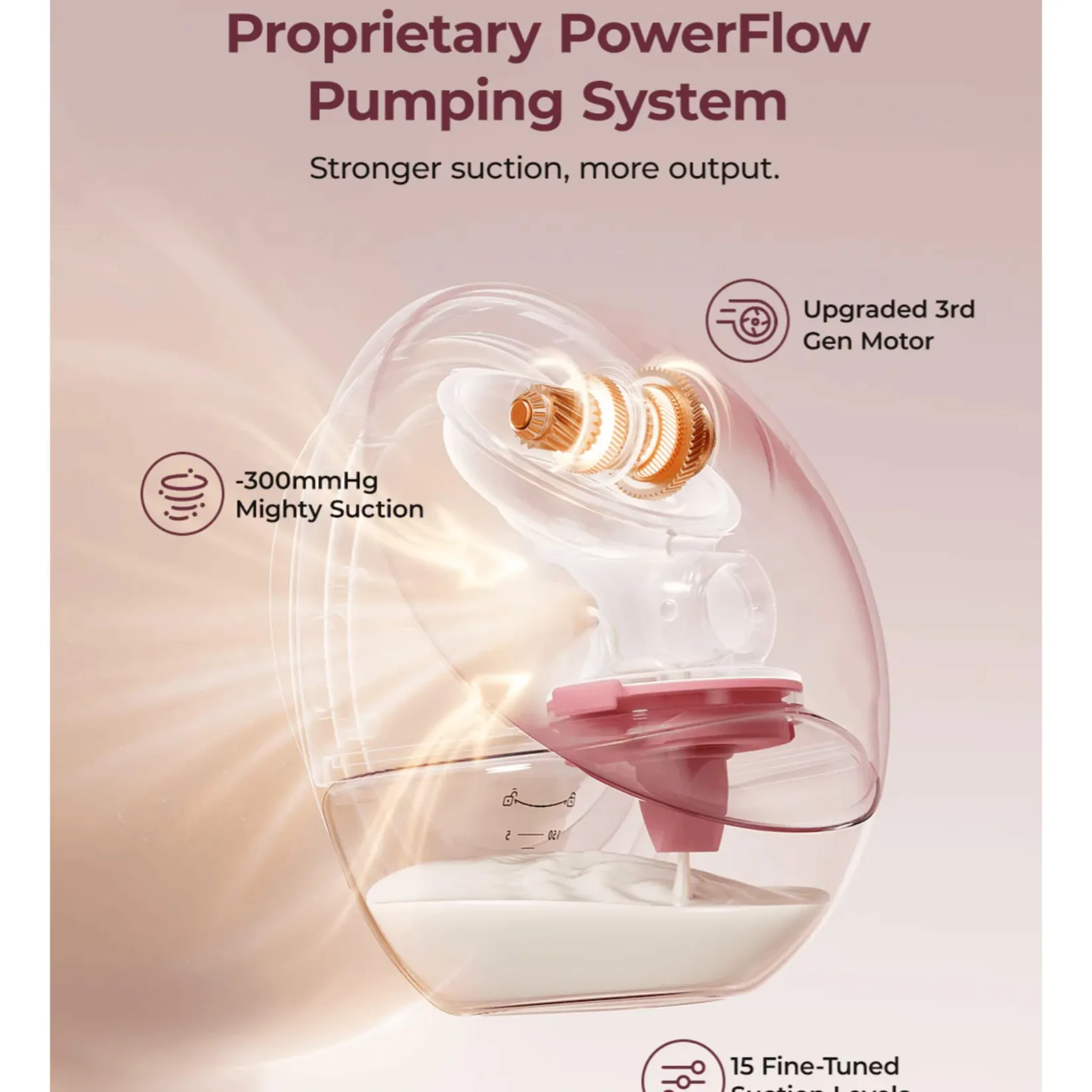 Breastfeeding|Breast Pumps>Momcozy Mobile Flow M9 Hands-Free Breast Pump- Double
