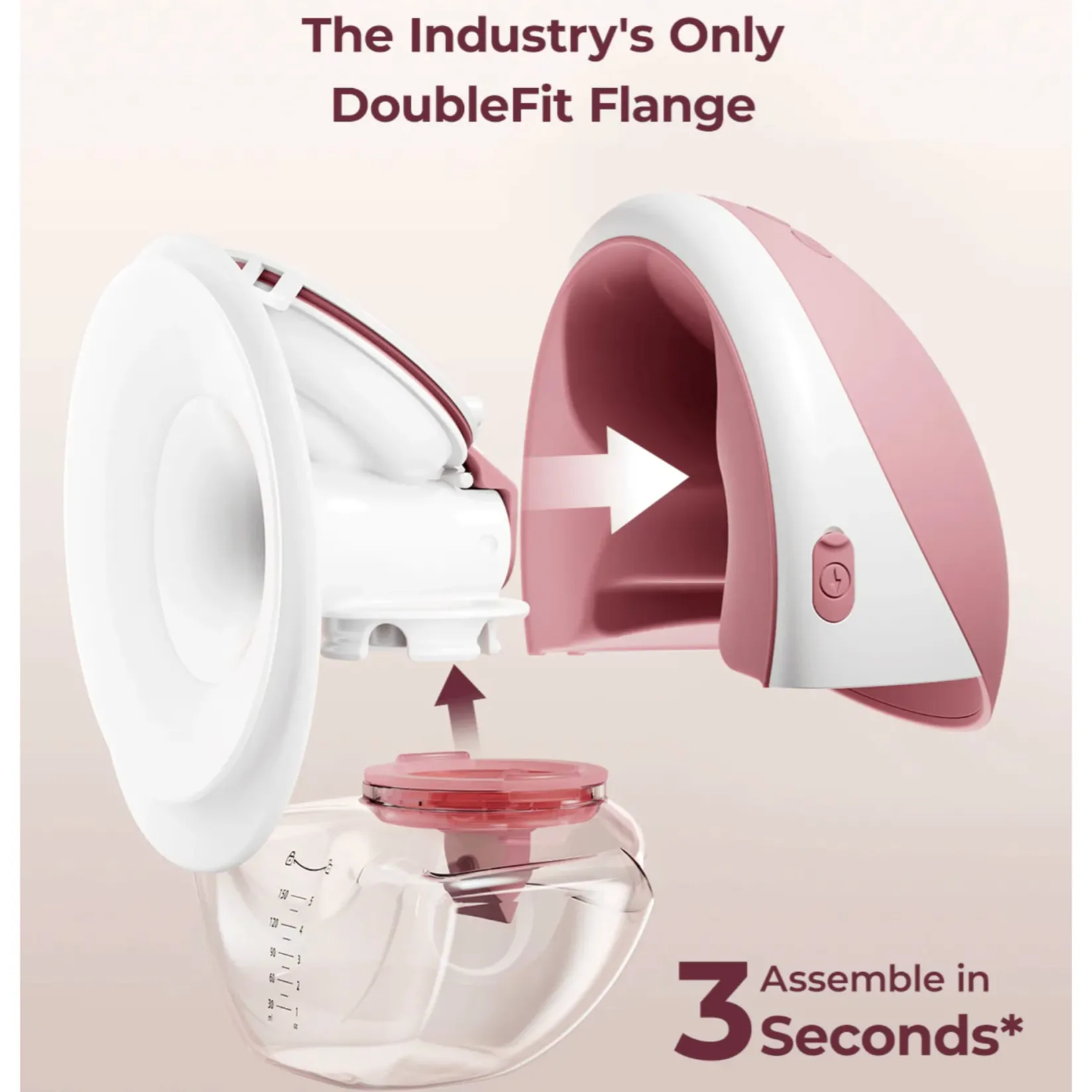 Breastfeeding|Breast Pumps>Momcozy Mobile Flow M9 Hands-Free Breast Pump- Double