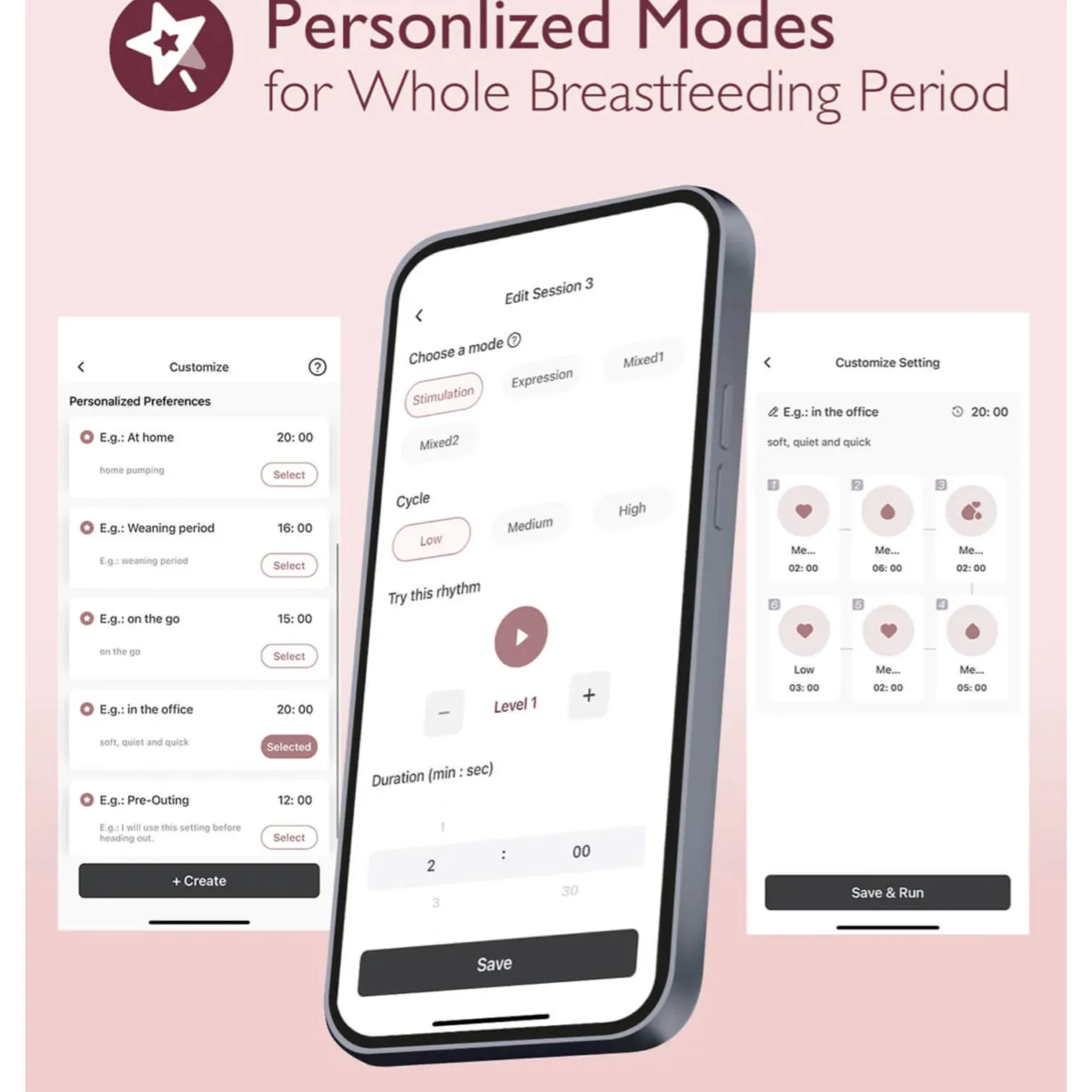 Breastfeeding|Breast Pumps>Momcozy Mobile Flow M9 Hands-Free Breast Pump- Double