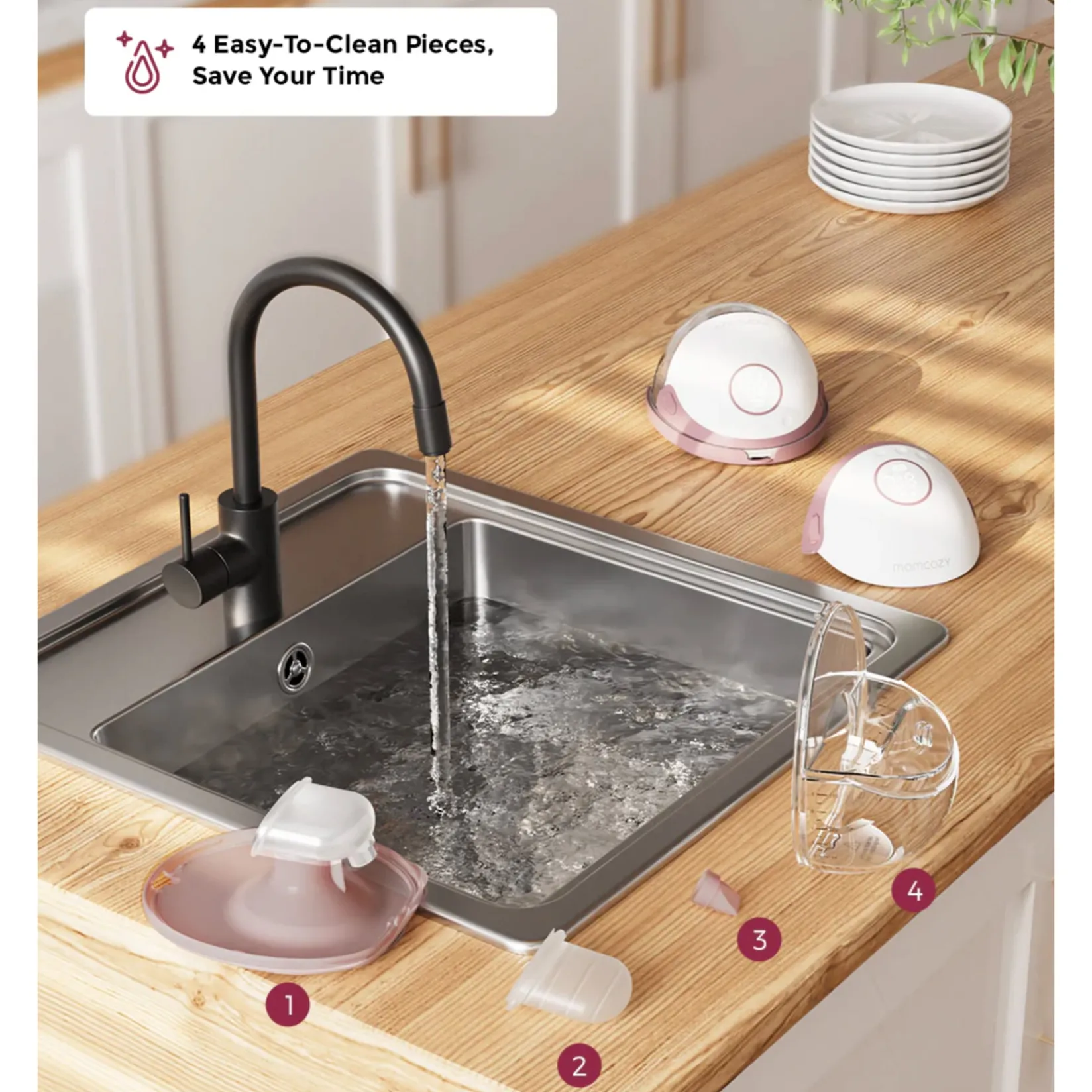 Hot Mobile Style Hands-Free M6 Breast Pump- Double Breastfeeding|Breast Pumps