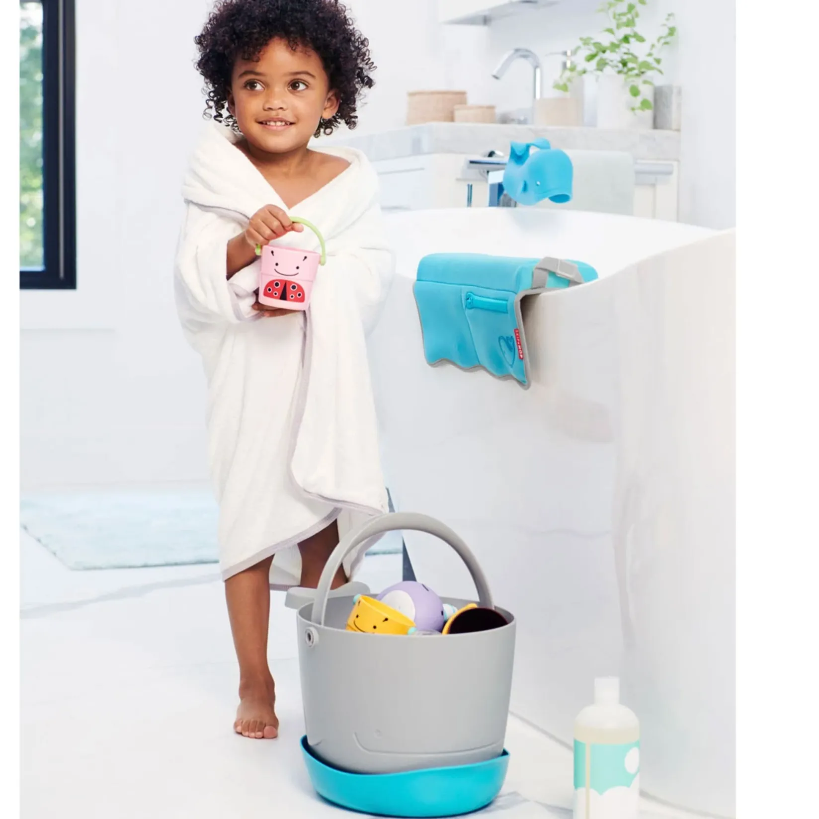 Sale Moby Stowaway Toy Bucket Bath Accessories