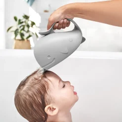 New Moby Waterfall Bath Rinser - Gray Bath Accessories