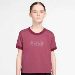Hot Mod Emb Tee 7-16 Kids Sportswear|Tops