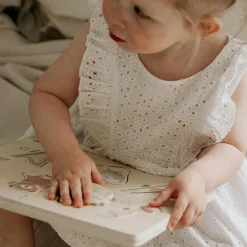 Musical Puzzle - French/English Kids Puzzles|Wooden Toys