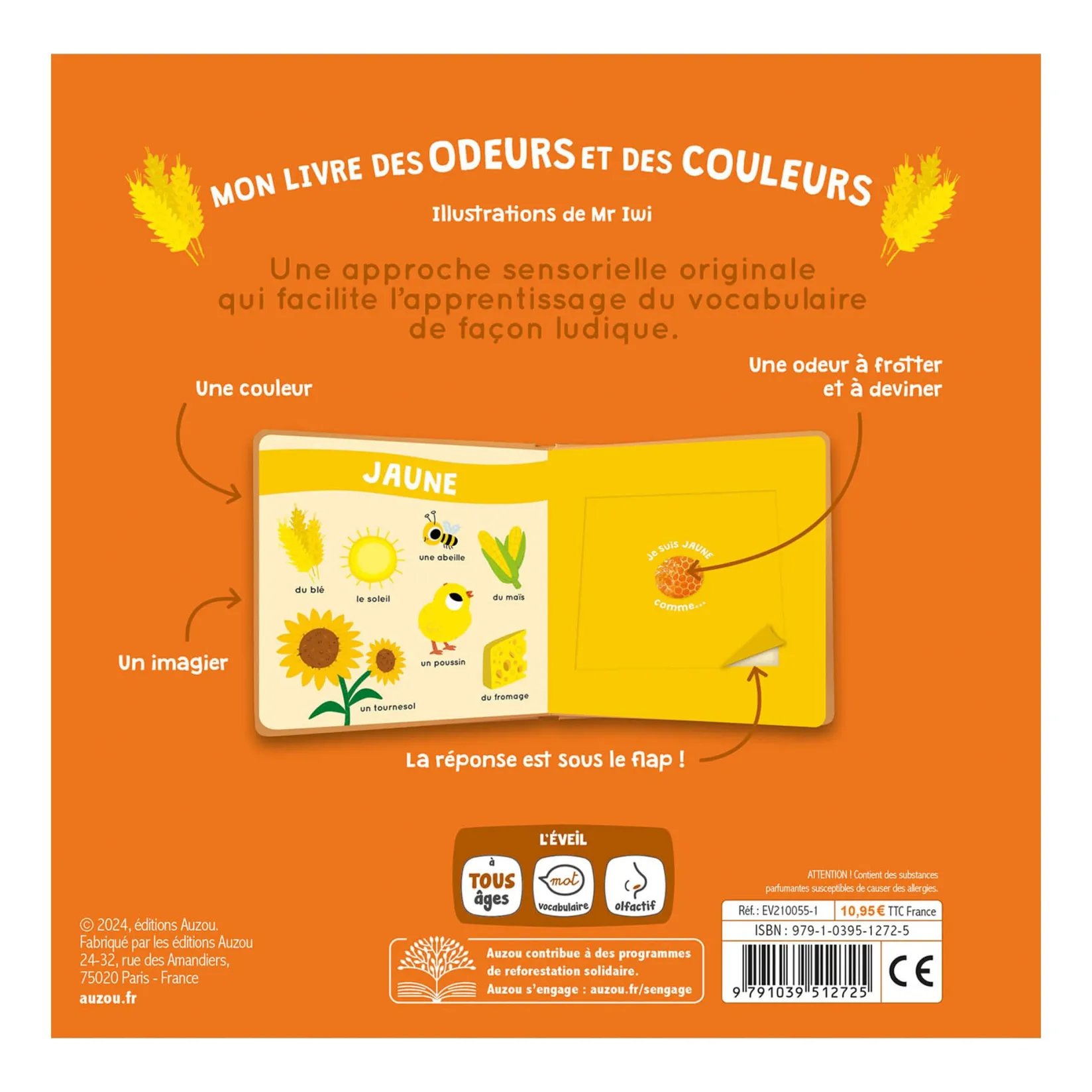 Sale Mon Livre Des Odeurs : La Ferme Baby 0-2 Years