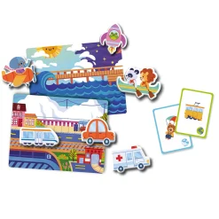 Puzzles>Auzou Mon Petit Coffret Aimanté - Véhicules